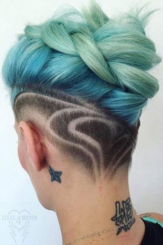 Undercut Fade With Tattoos #fadehaircut #undercut #haircuts
