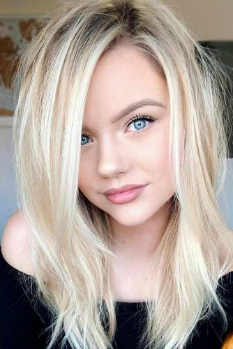 Blonde hair blue eyes woman up lyrics