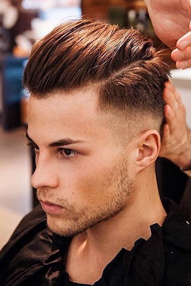 Opt For A Comb Over Haircut To Stay Up To Date 