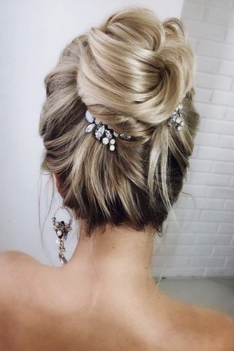 Accessorized High Bun