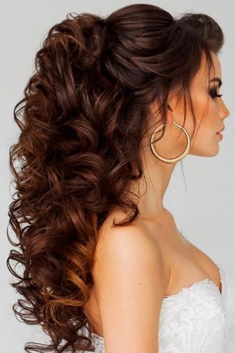 Inspiring Swept Back Wedding Hairstyles For Any Bride