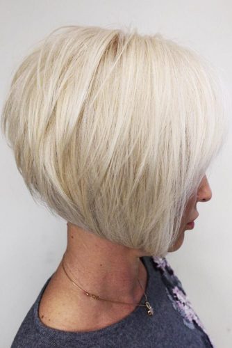 33 Youthful Ideas Of Wearing Bang Hairstyles For Older Women