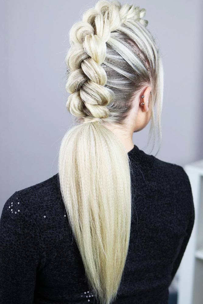 35 Girly Braided Mohawk Ideas To Keep Up With Trends