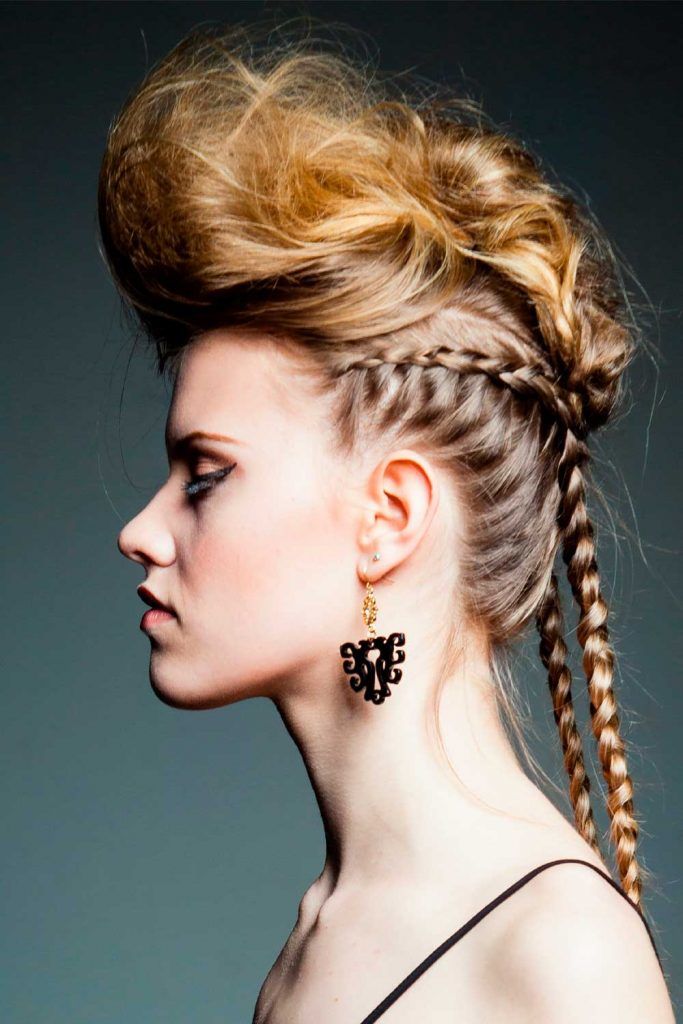 35 Girly Braided Mohawk Ideas To Keep Up With Trends