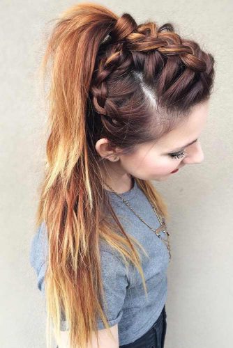 30 Girly Braided Mohawk Ideas To Keep Up With Trends