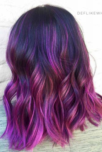 purple highlights