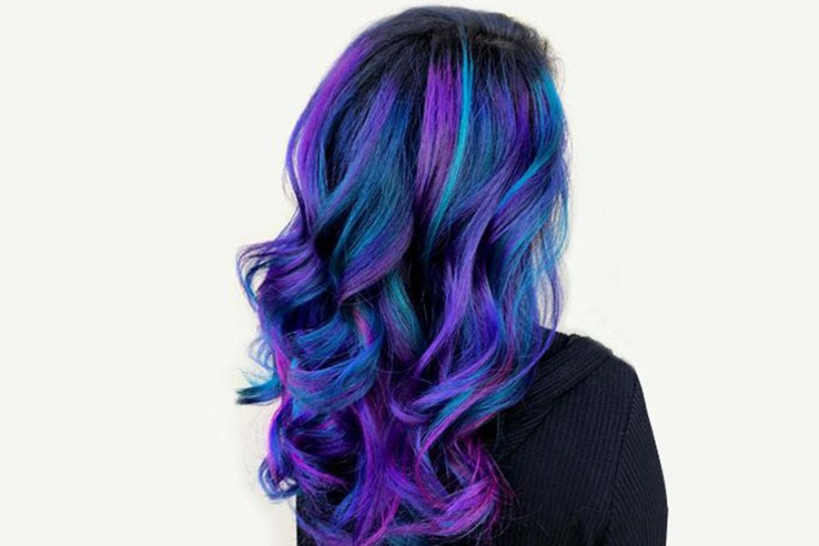 42 Trendy Purple Highlights for Brown Hair – HairstyleCamp
