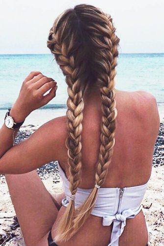 Holiday Braids Styles #longhair #blondehair #balayage #braids