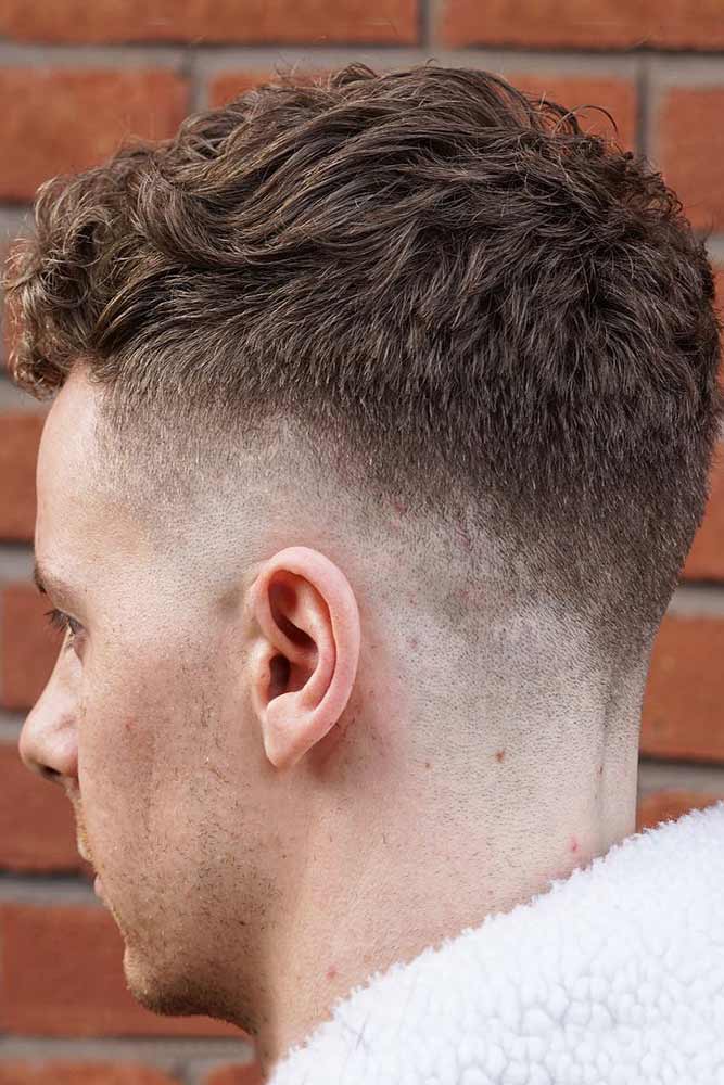 Caesar Haircut With Low Fade #fadehaircut #lowfade #curlytop