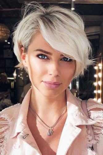 Long Pixie For Oval Face #faceshapes