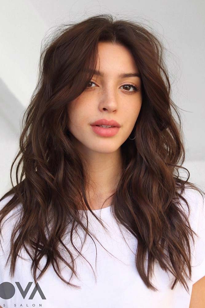 Lovely Long Layered Haircut #longhair #wavyhair» width=«667» height=«1000