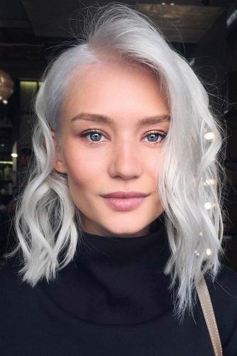 A Medium Length Structured Bob #faceshapes