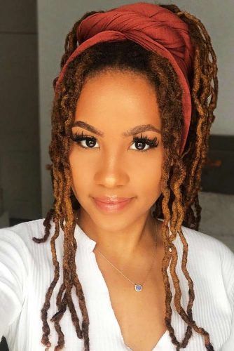 37 Foxy Locs ideas  locs hairstyles, faux locs hairstyles, natural hair  styles