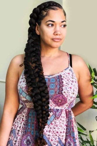 35 Goddess Braids Ideas For Ravishing Natural Hairstyles