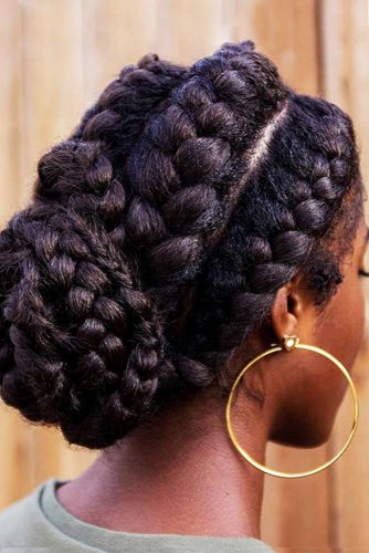 35 Goddess Braids Ideas For Ravishing Natural Hairstyles