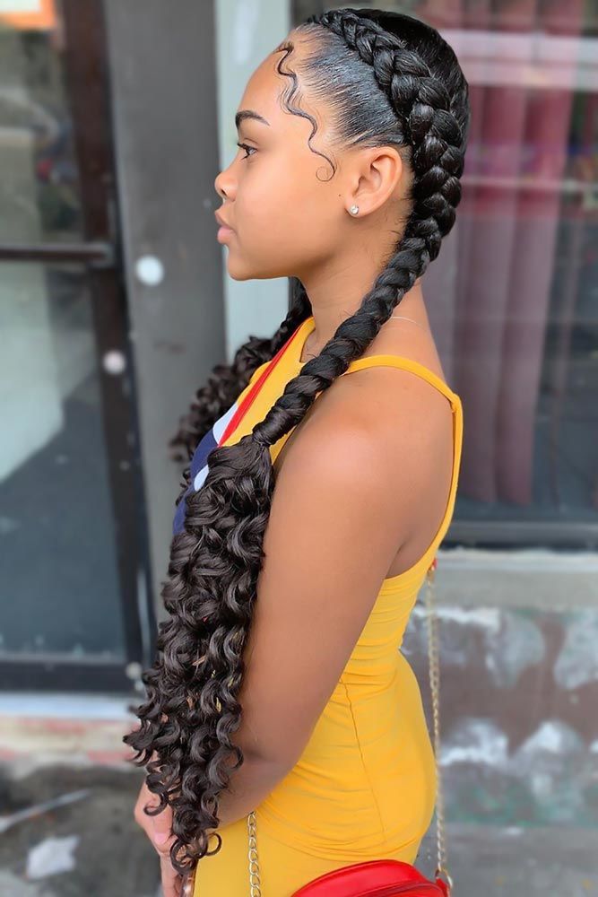 35 Goddess Braids Ideas For Ravishing Natural Hairstyles