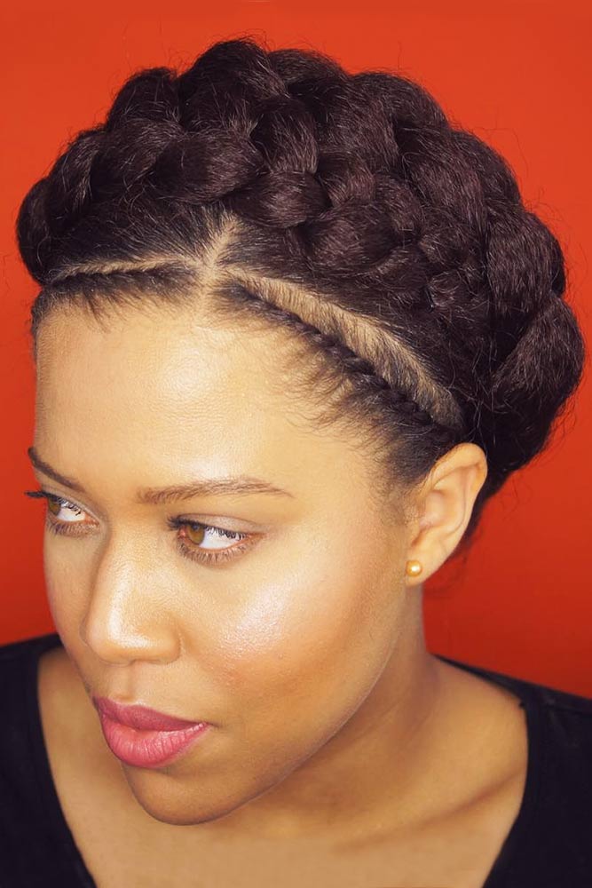 35 Goddess Braids Ideas For Ravishing Natural Hairstyles