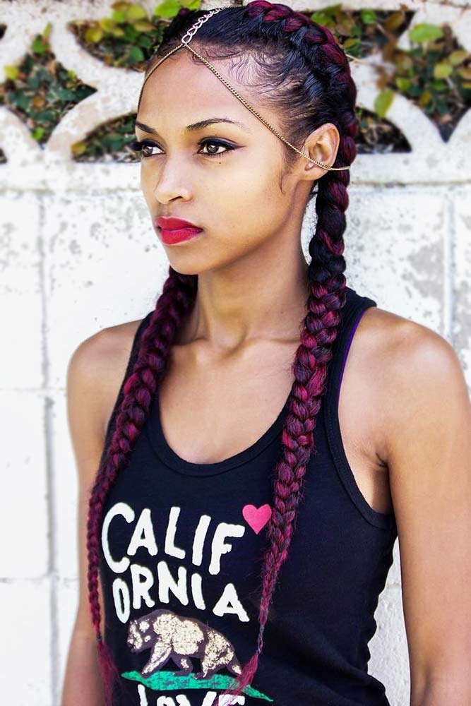 35 Goddess Braids Ideas For Ravishing Natural Hairstyles