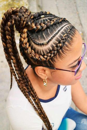 35 Goddess Braids Ideas For Ravishing Natural Hairstyles