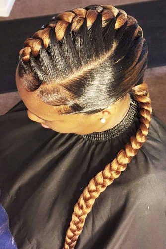 35 Goddess Braids Ideas For Ravishing Natural Hairstyles