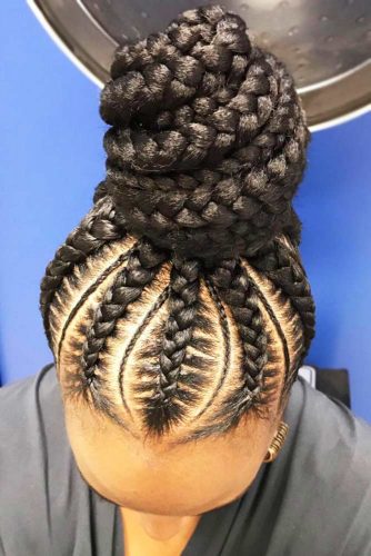 35 Goddess Braids Ideas For Ravishing Natural Hairstyles