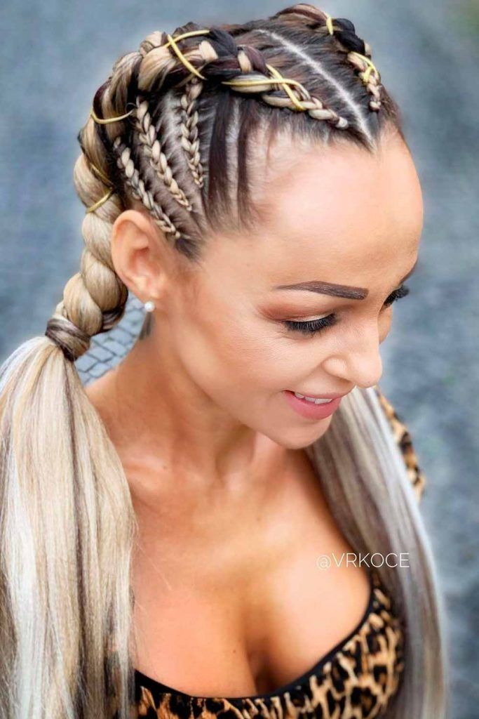 35 Goddess Braids Ideas For Ravishing Natural Hairstyles