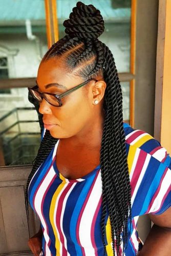 35 Goddess Braids Ideas For Ravishing Natural Hairstyles