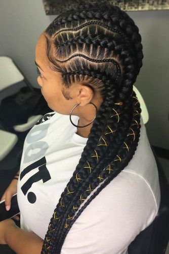 35 Goddess Braids Ideas For Ravishing Natural Hairstyles