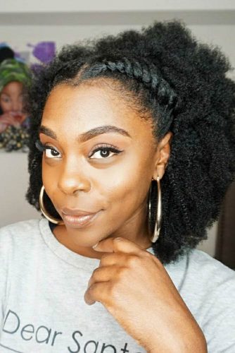 35 Goddess Braids Ideas For Ravishing Natural Hairstyles