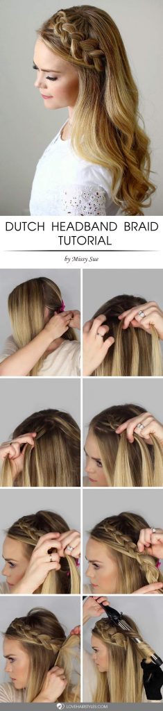 Useful Tutorials On How To Dutch Braid Lovehairstyles Com