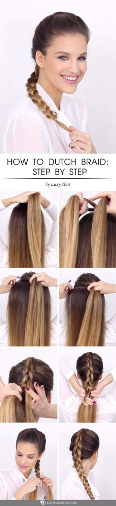 How To Dutch Braid For Beginners #howtodutchbraid #dutchbraid #tutorials #braids #hairstyles