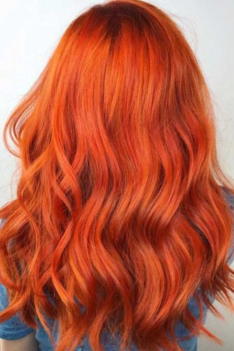 Discover The Captivating Orange Hair Rainbow: From Sweet Pumpkin To Burning Fiery Shades #orangehair #redhair