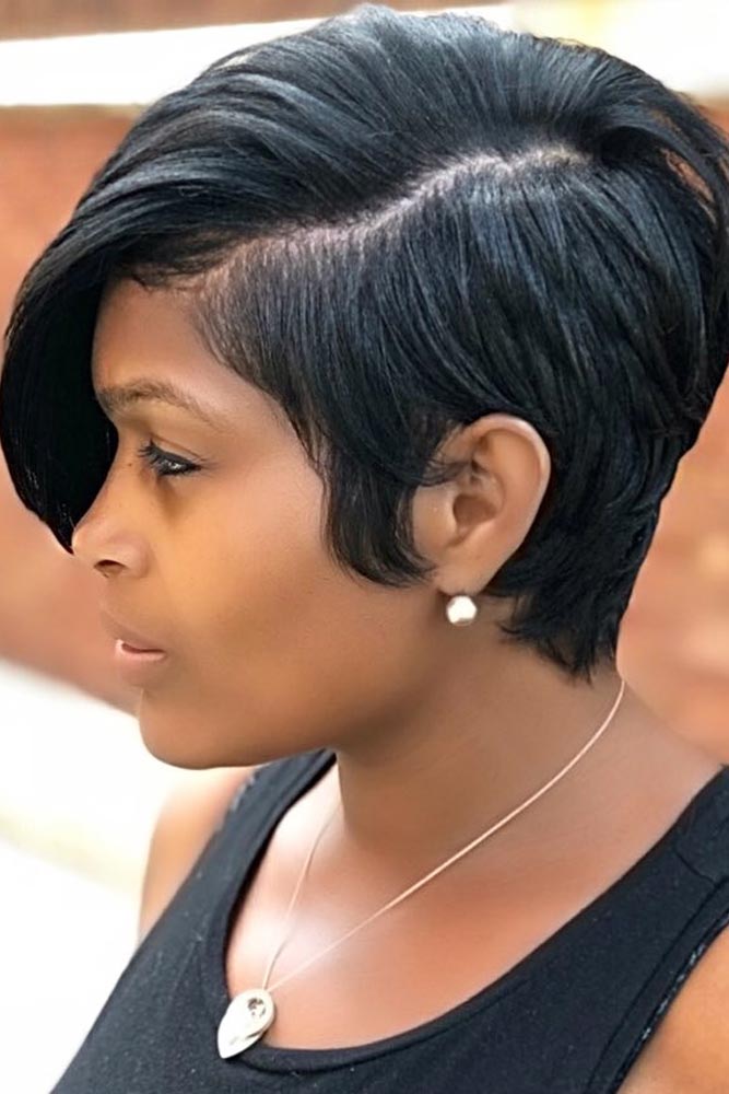Long Straight Pixie #shorthairstyles #naturalhair #hairstyles #pixiehaircut