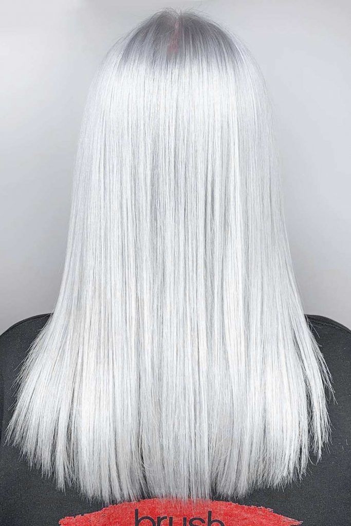 Silver Blonde #blondehair #blonde