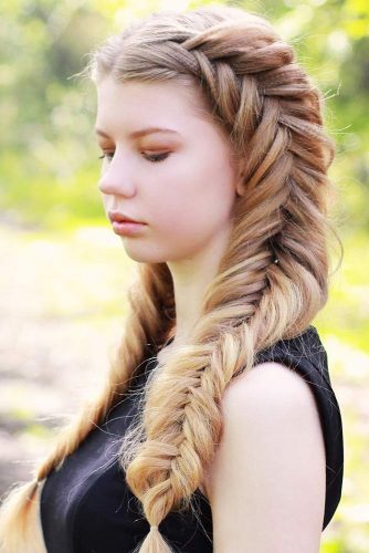 Voluminous Dutch Fishtail Pigtails #braids
