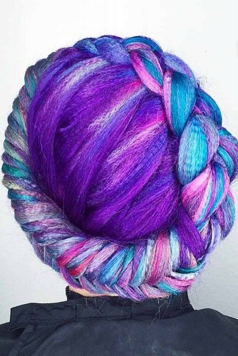 Halo Half-French Half-Fishtail Braid #braids #updo