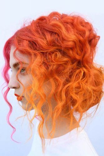 Messy Crimped Bun Hairstyle #crimpedhair