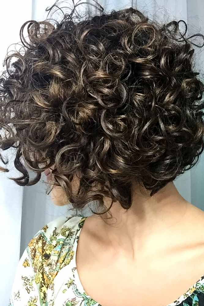 Curly Bob Haircuts Classic Chin Length 