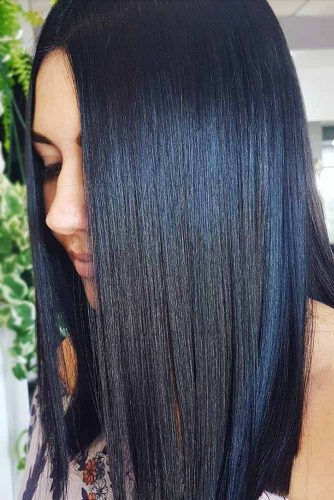 55 Tasteful Blue Black Hair Color Ideas To Try In Any Season