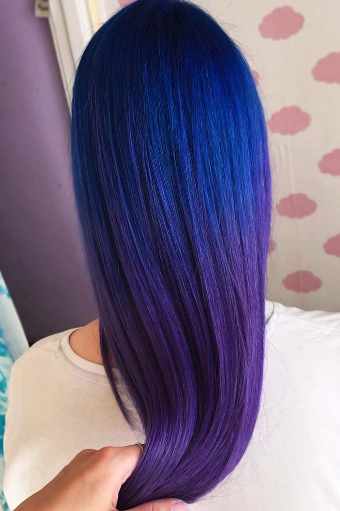 50 Tasteful Blue Black Hair Color Ideas To Try In Any Season