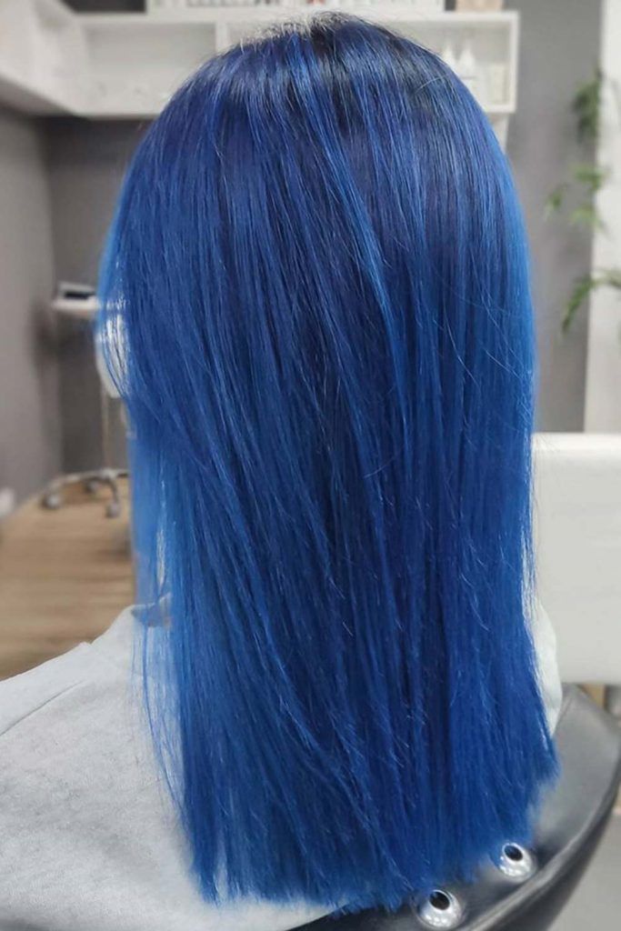 Iced Indigo #blueblackhair #darkblueblackhair