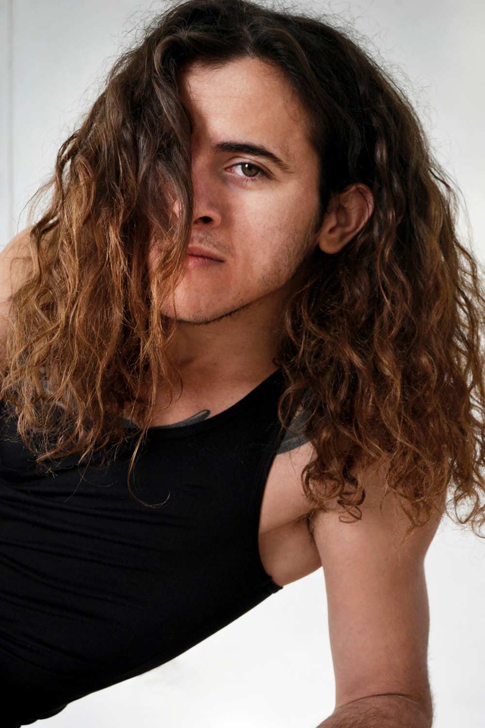 Long Curly Hair For Men