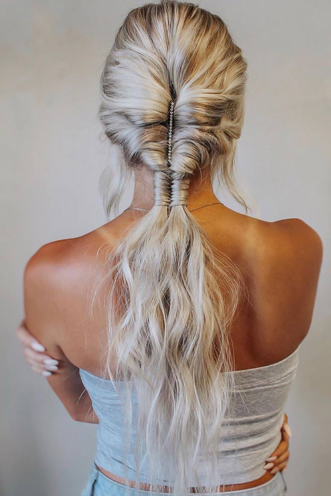 Topsy Tail Into Infinity Braid #topsytail #braids