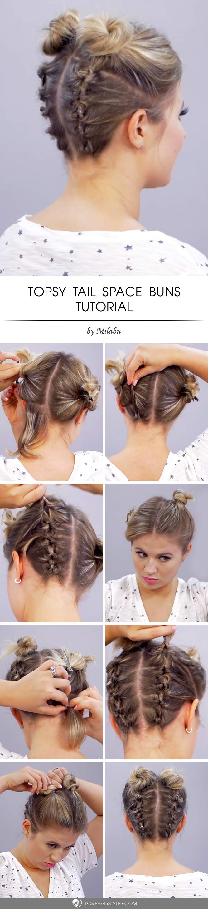 Double Topsy Tail Updo  5 Throwback 90s Hairstyles You Can DIY With a  Modern 2016 Twist  POPSUGAR Beauty Photo 18