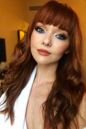 Brownish Auburn #redhair #darkredhair