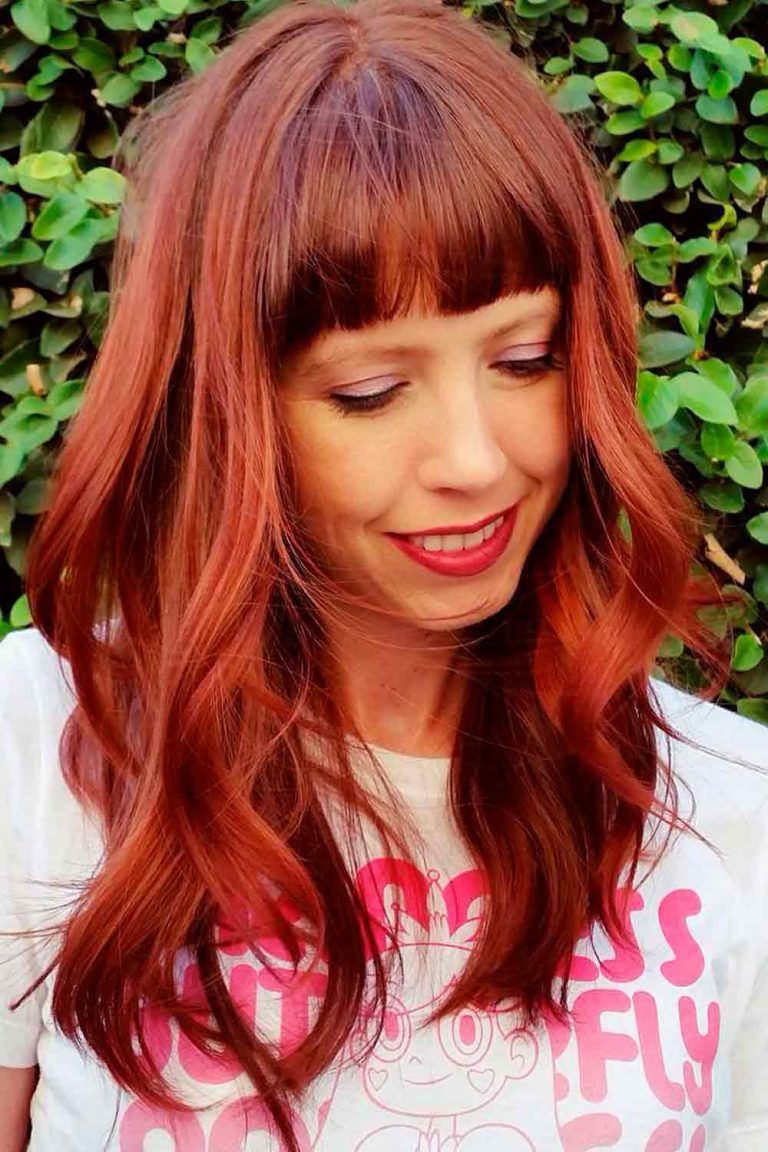 The Most Popular Shades Of Dark Red Hair For Distinctive Looks