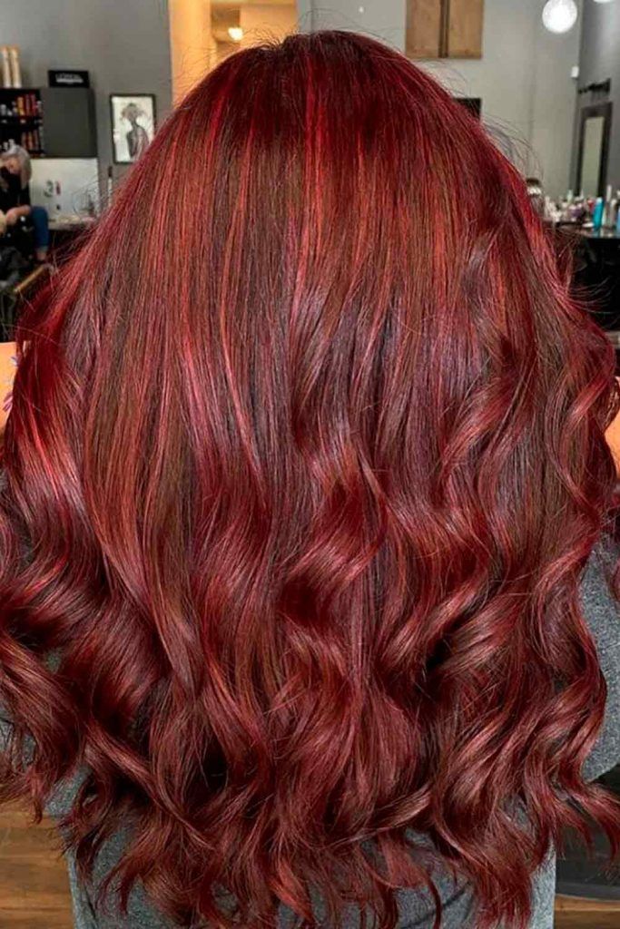 mahogany ombre