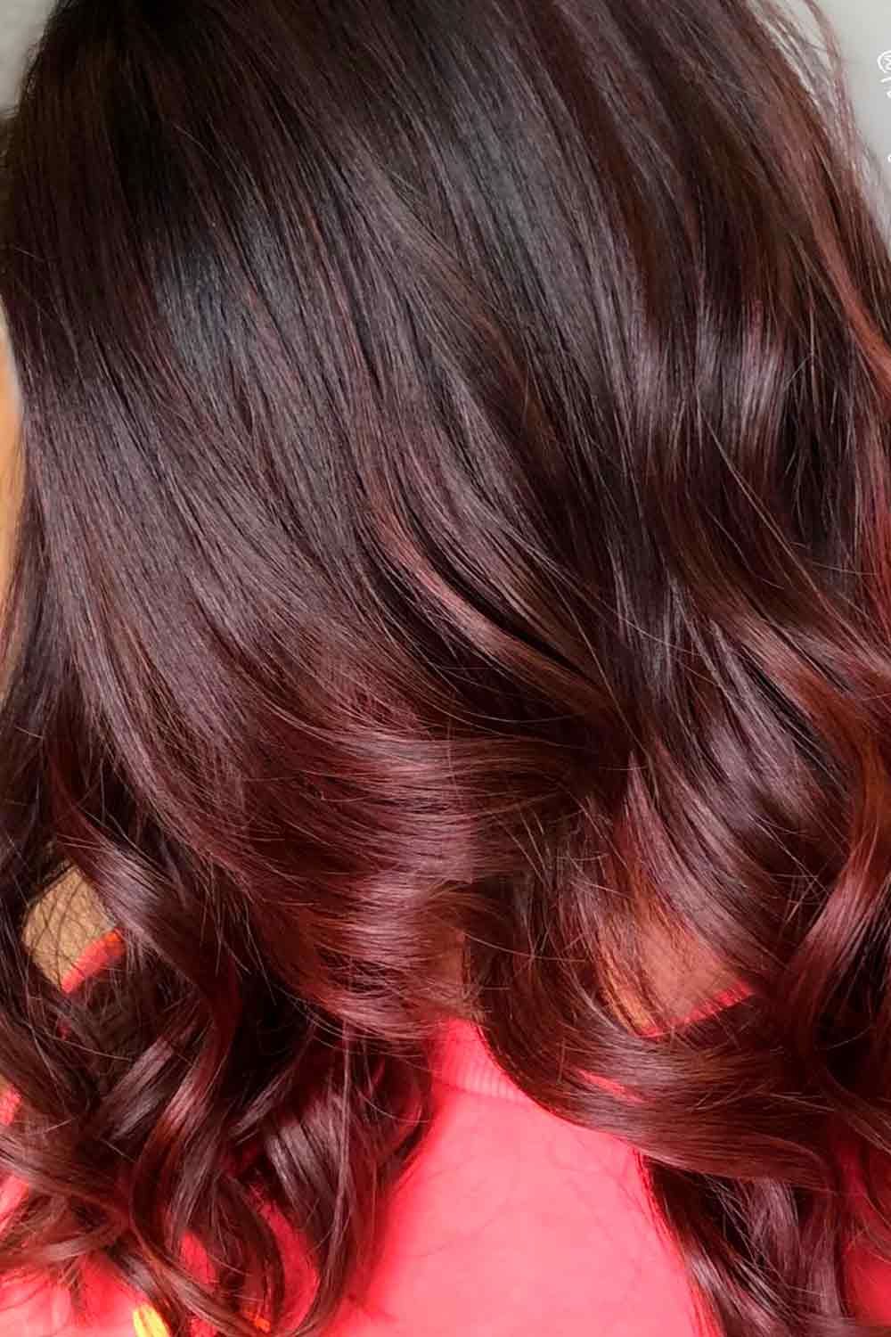 Beautiful Mahogany Hair Color Capture Concept Beautiful Mahogany Hair Color Capture Concept