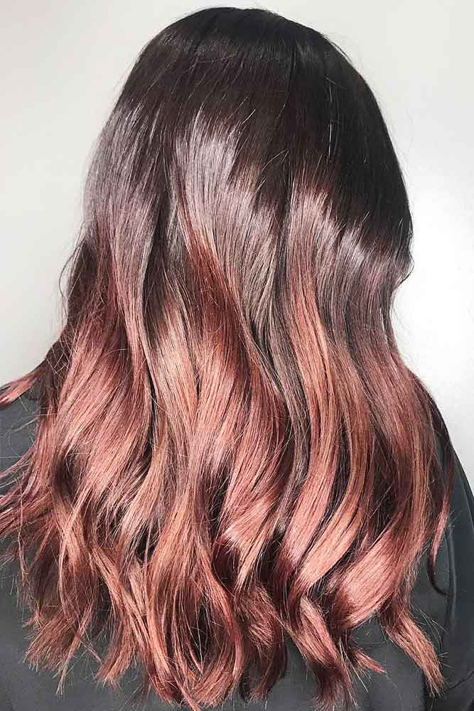 mahogany ombre