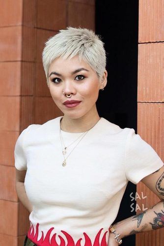 Short Pixie Haircut #asianhairstyles #hairstyles #pixiehairstyle 